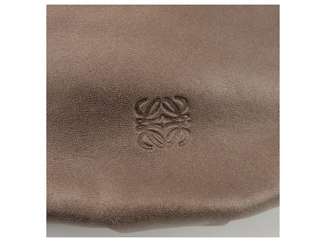Borsa a spalla e borsa a mano LOEWE Anagram in pelle Bronze - vista 19