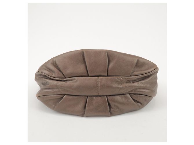Borsa a spalla e borsa a mano LOEWE Anagram in pelle Bronze - vista 5