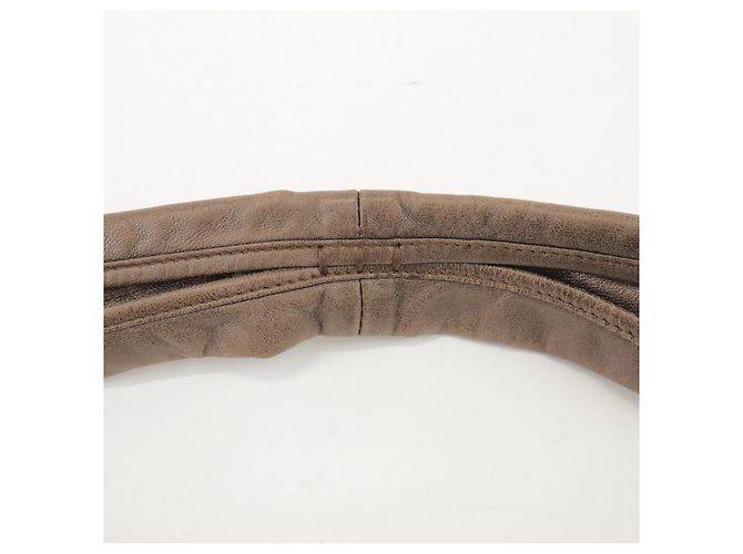 Borsa a spalla e borsa a mano LOEWE Anagram in pelle Bronze - vista 8