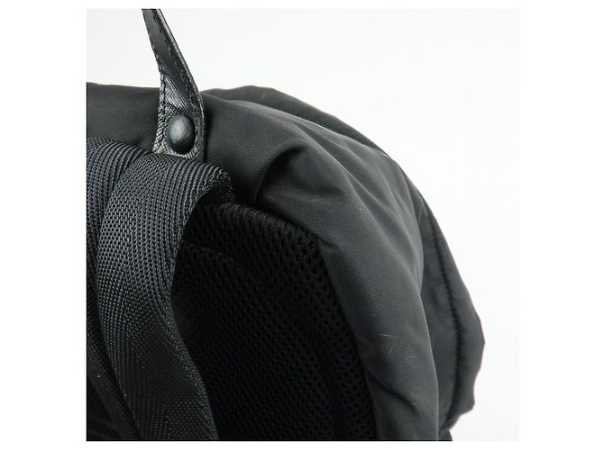 PRADA Triangle Logo Nylon Leather Backpack Camouflage VZ0066 - view 16