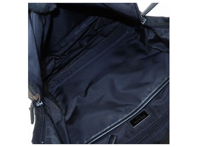 PRADA Triangle Logo Nylon Leather Backpack Camouflage VZ0066 - view 20