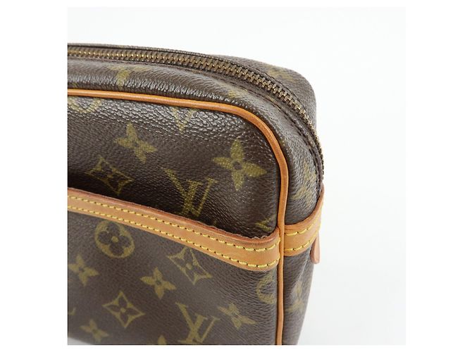 Louis Vuitton Monogram Compiegne 23 Pouch Clutch Bag Brown M51845 - vista 11