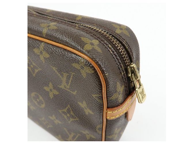 Louis Vuitton Monogram Compiegne 23 Pouch Clutch Bag Brown M51845 - vista 13