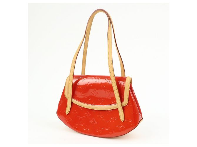Borsa a tracolla Louis Vuitton Monogram Vernis Leather Biscayne Bay PM - vista 3