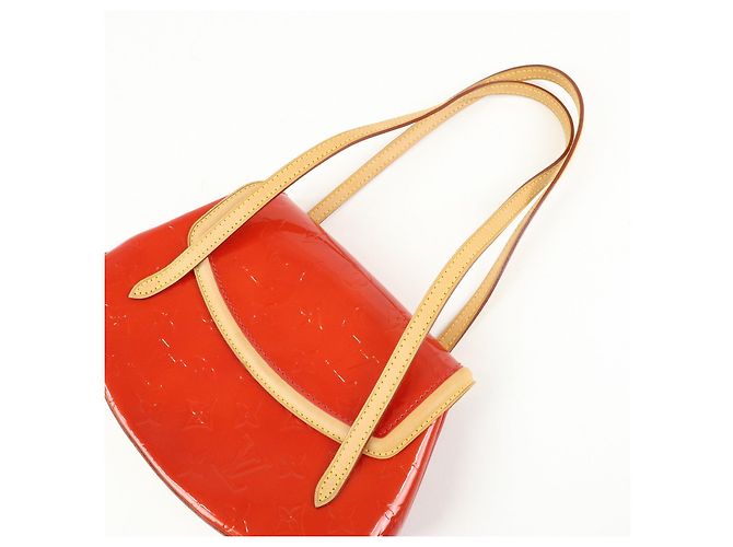 Borsa a tracolla Louis Vuitton Monogram Vernis Leather Biscayne Bay PM - vista 7