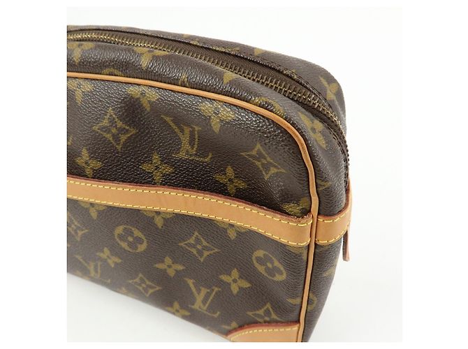 Louis Vuitton Monogram Compiegne 28 Pouch Clutch Bag Brown M51845 - vista 11