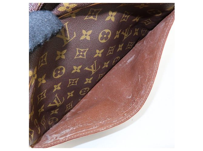 Louis Vuitton Monogram Compiegne 28 Pouch Clutch Bag Brown M51845 - vista 16