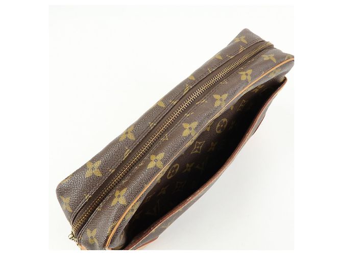 Louis Vuitton Monogram Compiegne 28 Pouch Clutch Bag Brown M51845 - vista 17