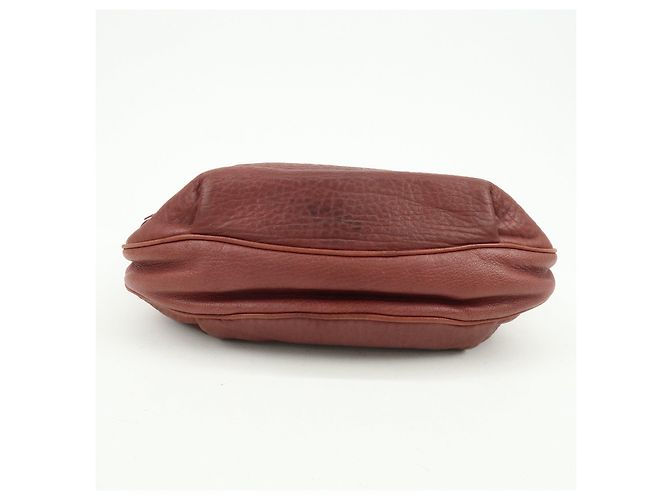 Borsa Tote in pelle Anagram LOEWE Borsa a tracolla Bordeaux - vista 5