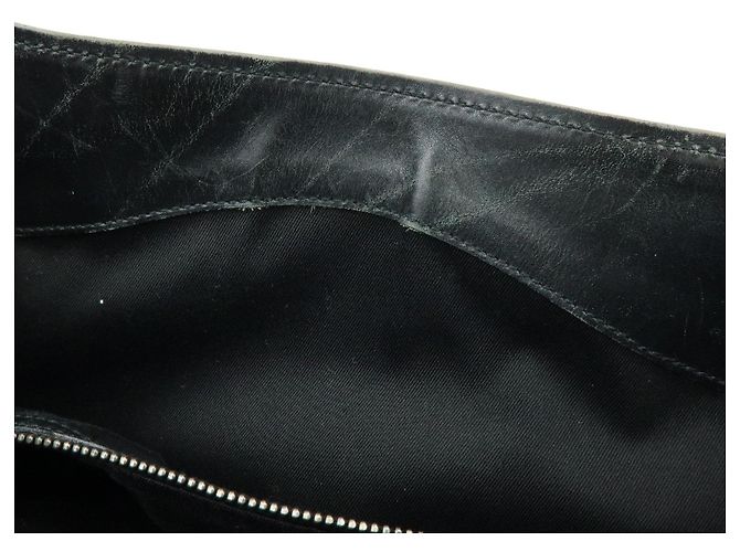Borsa Tote e Borsa a Tracolla GUCCI GG Canvas Leather Black 109141 - vista 20