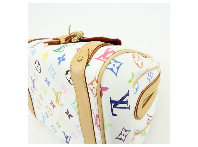 Borsa a mano Louis Vuitton Monogram Priscilla Multicolor Blanc M40096 - vista 11
