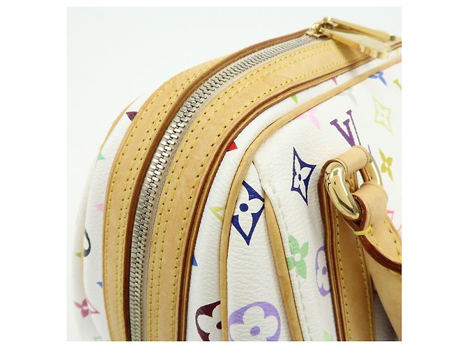 Borsa a mano Louis Vuitton Monogram Priscilla Multicolor Blanc M40096 - vista 14