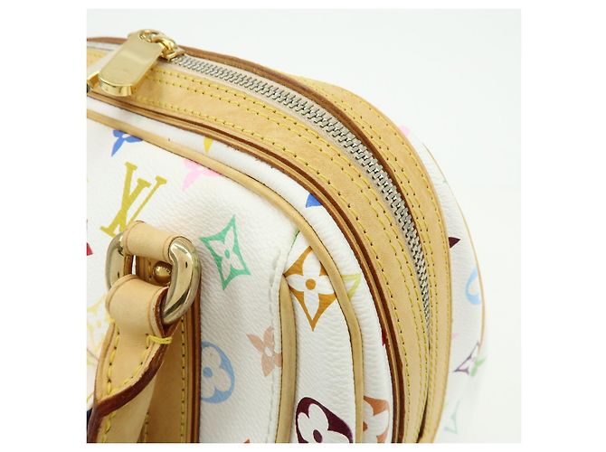 Borsa a mano Louis Vuitton Monogram Priscilla Multicolor Blanc M40096 - vista 15