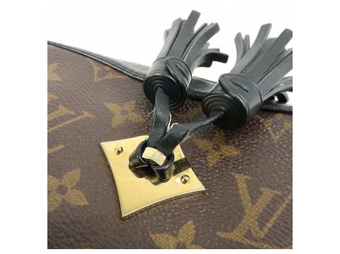 Borsa a tracolla Louis Vuitton Monogram Canvas Leather Saintonge M43555 - vista 16