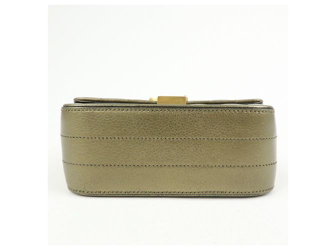 Autre Marque SAINT LAURENT PARIS Borsa a tracolla Vicky in pelle Borsa crossbody Oro - vista 5