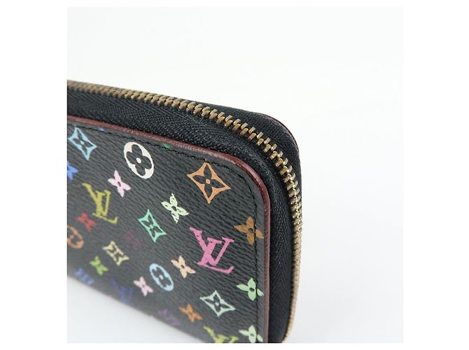 Louis Vuitton Monogram Multicolor Canvas Zippy Coin Purse M93740 - vista 11