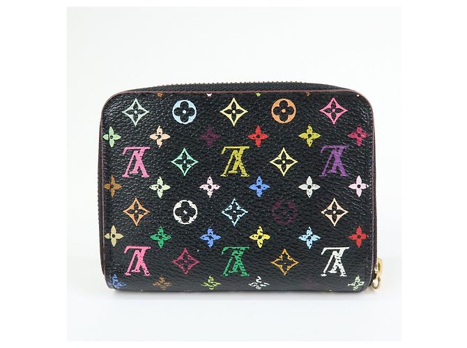 Louis Vuitton Monogram Multicolor Canvas Zippy Coin Purse M93740 - vista 2