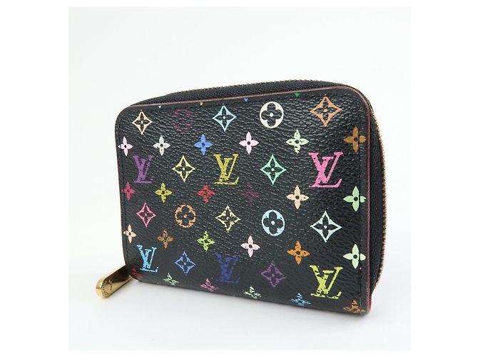 Louis Vuitton Monogram Multicolor Canvas Zippy Coin Purse M93740 - vista 3
