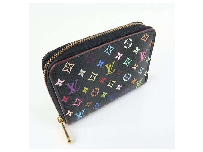 Louis Vuitton Monogram Multicolor Canvas Zippy Coin Purse M93740 - vista 4