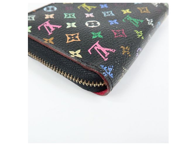Louis Vuitton Monogram Multicolor Canvas Zippy Coin Purse M93740 - vista 8