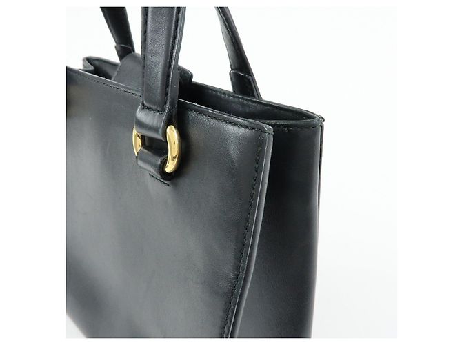 GUCCI Sylvie Sherry Canvas Leather 2Way Shoulder Bag Black 460331 - vista 17