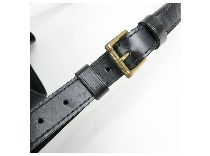Borsa a tracolla Louis Vuitton Epi Petit Noe Noir Black M59012 - vista 10