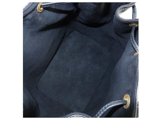 Borsa a tracolla Louis Vuitton Epi Petit Noe Noir Black M59012 - vista 21