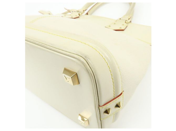 Borsa a mano Louis Vuitton Suhari Lock It PM Blanc M91887 - vista 12