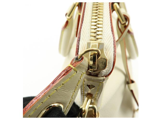 Borsa a mano Louis Vuitton Suhari Lock It PM Blanc M91887 - vista 18