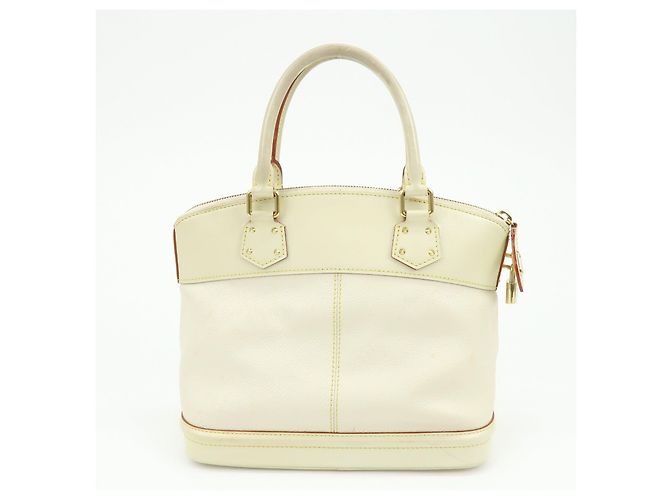 Borsa a mano Louis Vuitton Suhari Lock It PM Blanc M91887 - vista 2
