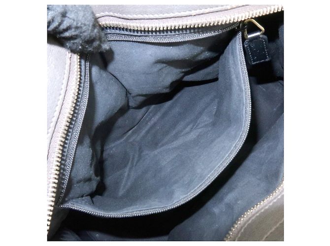 Autre Marque SAINT LAURENT PARIS Borsa 2WAY Cabas Chyc in pelle Grigio 370699 - vista 21