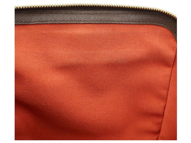 Borsa Louis Vuitton Damier Canvas Belem PM Ebene Brown N51173 - vista 19