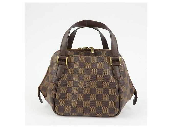 Borsa Louis Vuitton Damier Canvas Belem PM Ebene Brown N51173 - vista 2