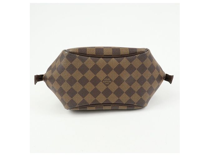 Borsa Louis Vuitton Damier Canvas Belem PM Ebene Brown N51173 - vista 5