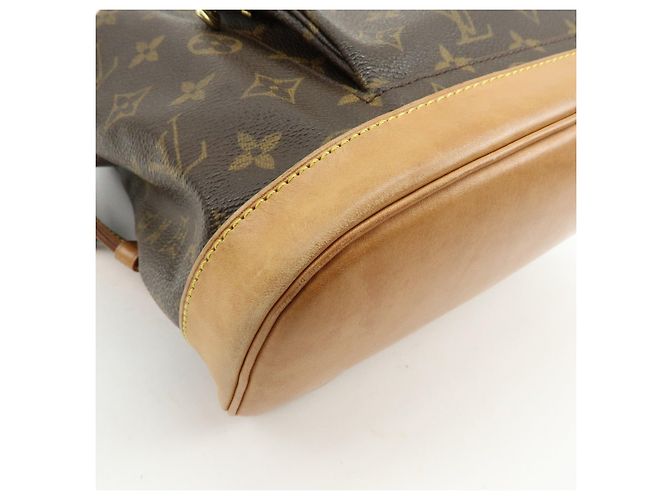 Zaino Louis Vuitton Monogram Montsouris GM Brown M51135 - vista 10