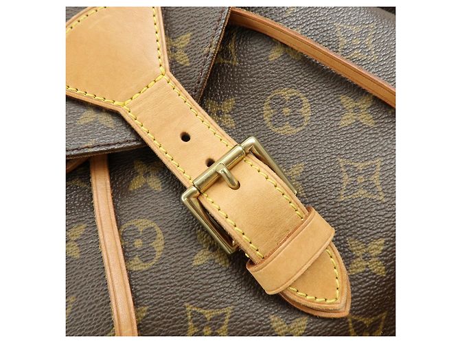 Zaino Louis Vuitton Monogram Montsouris GM Brown M51135 - vista 16