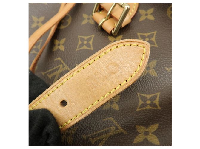 Zaino Louis Vuitton Monogram Montsouris GM Brown M51135 - vista 17