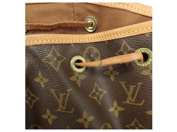 Zaino Louis Vuitton Monogram Montsouris GM Brown M51135 - vista 20