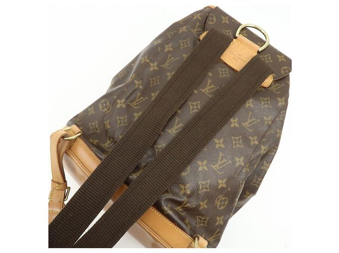 Zaino Louis Vuitton Monogram Montsouris GM Brown M51135 - vista 6