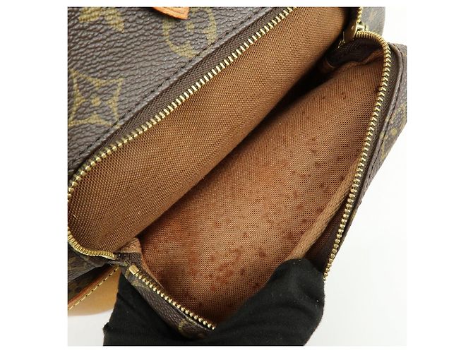 Zaino Louis Vuitton Monogram Montsouris MM Brown M51136 - vista 17