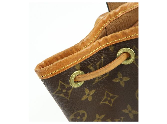 Zaino Louis Vuitton Monogram Montsouris MM Brown M51136 - vista 19