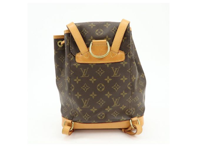 Zaino Louis Vuitton Monogram Montsouris MM Brown M51136 - vista 2