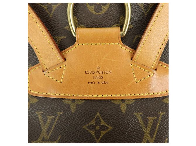 Zaino Louis Vuitton Monogram Montsouris MM Brown M51136 - vista 23