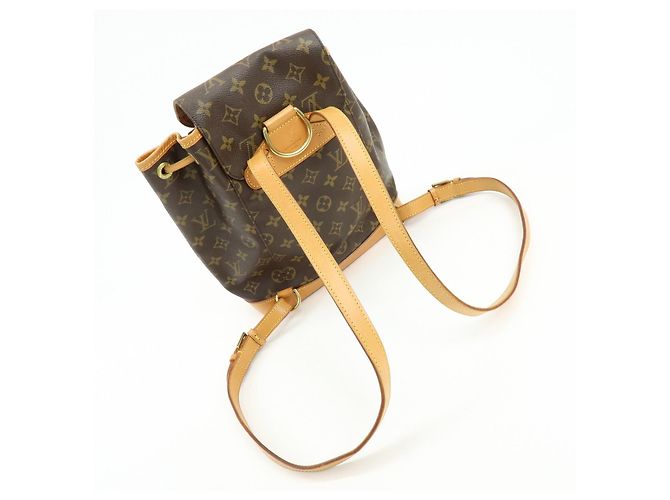 Zaino Louis Vuitton Monogram Montsouris MM Brown M51136 - vista 6