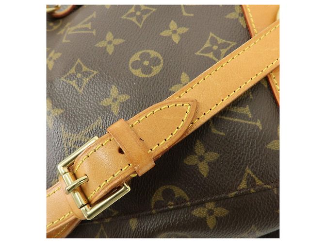 Zaino Louis Vuitton Monogram Montsouris MM Brown M51136 - vista 8
