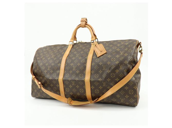 Louis Vuitton Monogram Keep All Bandouliere 60 Boston Bag M41412 - vista 3