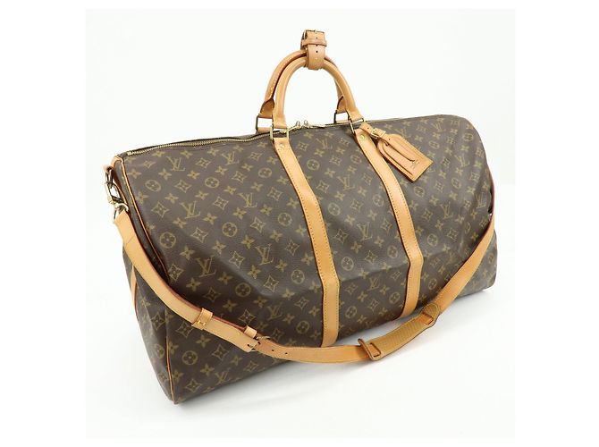 Louis Vuitton Monogram Keep All Bandouliere 60 Boston Bag M41412 - vista 4