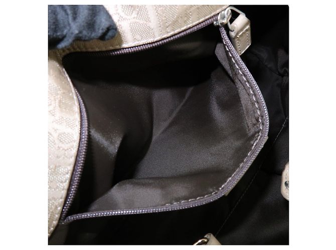 Borsa a mano Christian Dior Romantic Trotter in PVC e pelle Beige - vista 22