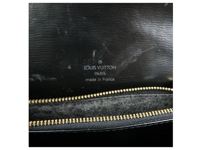 Borsa a tracolla Louis Vuitton Epi Freerun in pelle Noir Black M52402 - vista 23