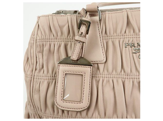 PRADA Borsa a mano e a tracolla 2Way in pelle Nappa Gaufure B2599L - vista 15